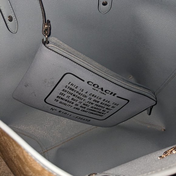 Reversible Coach Tote - Picture 4 of 6